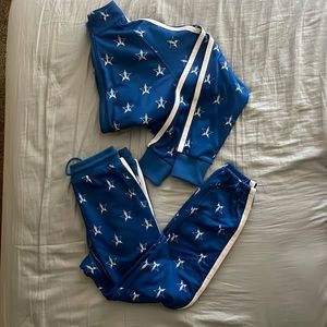 Jeffree Star Track Suit ROYAL BLUE EUC!! ⭐️